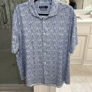XXL Cremieux Collection men’s shirt. Santorini collection.   100% cotton